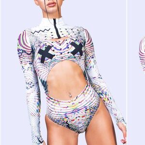 Badinka two piece rave outfit worn once